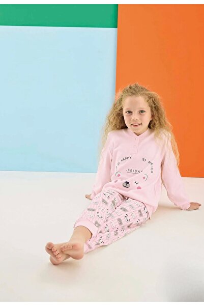 İpek Σετ πιτζάμες για κορίτσια με μακριά μανίκια 100% βαμβάκι