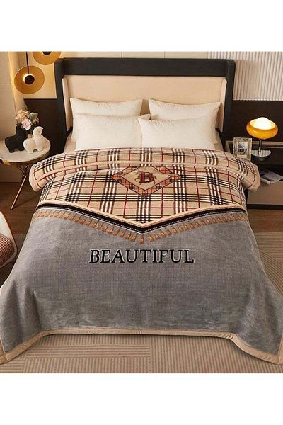 Comfy Fleece King size 2 Ply Korean Blanket 180x220 cm