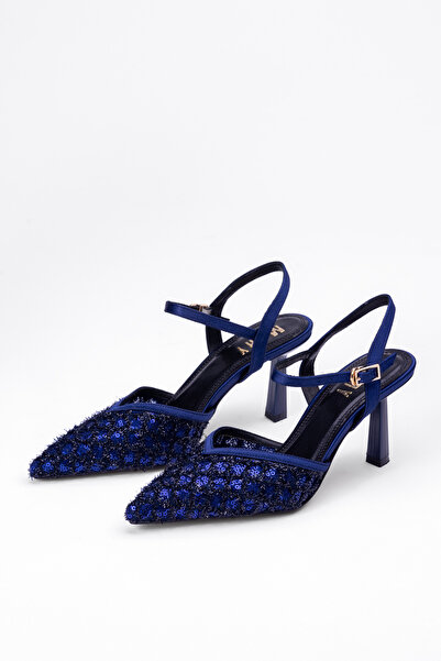 Tasarım Сім-оброблені блискучі вечірні туфлі