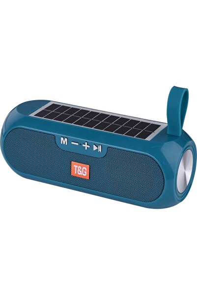 pusula TG-182 Güneş Enerjili FM Radyo Özellikli AUX USB Kart Okuyucu Bluetoot...