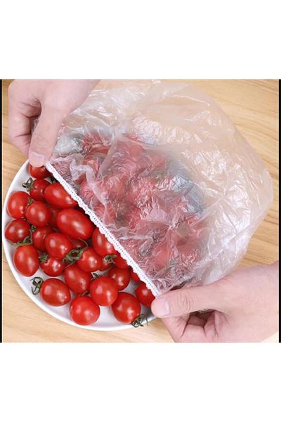 Hayveys home 100 Pcs Food Preservation and Storage Cap Cookware Plate Bowl Bonnet