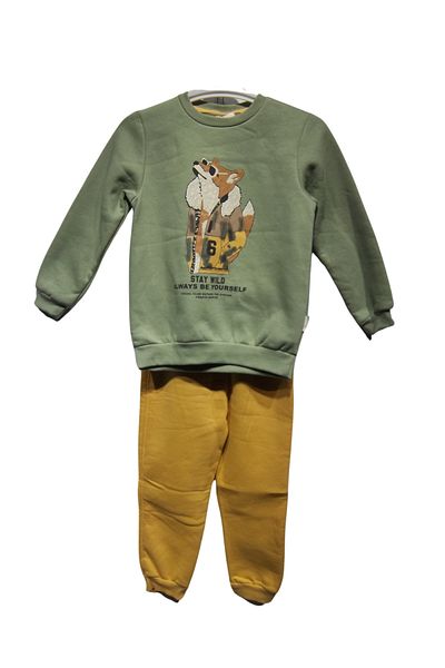 Miniworld Fox Printed Men's Suit