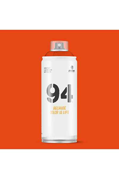 MONTANA MTN 94 Cans Grafiti Sprey Boya 400ml RV107 - Mars Orange