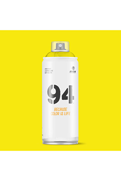 MONTANA MTN 94 Cans Grafiti Sprey Boya 400ml RV267 - Sulfur Yellow