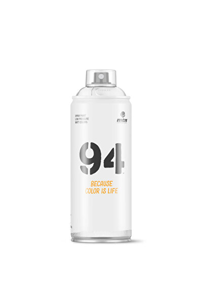 MONTANA MTN 94 Cans Grafiti Sprey Boya 400ml RV9010 - White