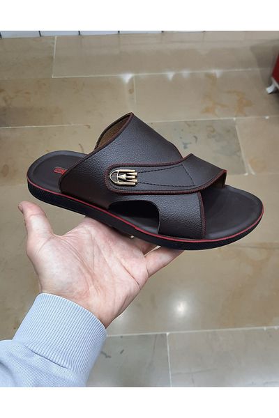 BRGL Men's Anatomic Water Resistant Ultra Light Sole Slippers