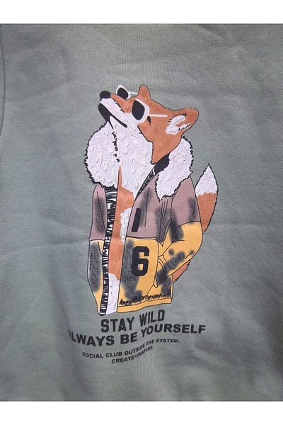 Miniworld Fox Printed Men's Suit