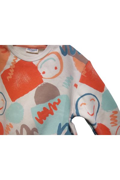 Miniworld Smile Patterned Girl's Suit