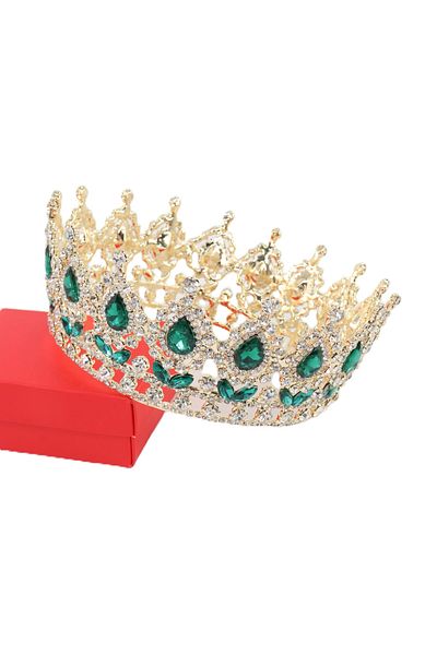 NUMETAL Birthday King Crown Cake Topper and Queen Crown