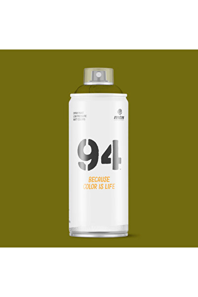 MONTANA MTN 94 Cans Grafiti Sprey Boya 400ml RV112 - Mission Green
