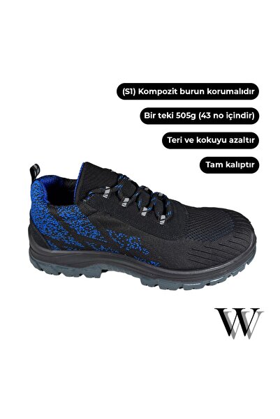 e&e NT S1 Kompozit Burunlu Renkli Spor İş Ayakkabısı Rahat,Hafif Yazlık Spor ...