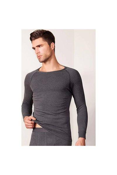 Ecenaz Berrak Men's Interlock Long Sleeve Undershirt 748