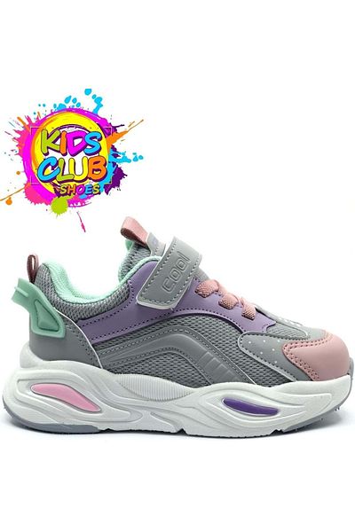 KCMN Pantofi sport pentru copii unisex Cool Evo-Toti Sneaker cu talpă ortopedică