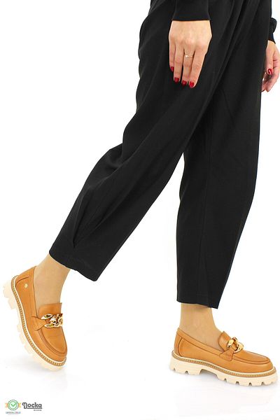 Mammamia Women's Orthopedic Genuine Leather Laceless Loafer Shoes M26Ya3690