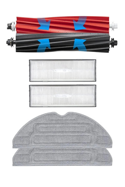 ROPALDE Roborock S8, S8+ (Plus), S8 Pro Ultra Robot Aspirator compatibil 6 piese - Set de piese de schimb