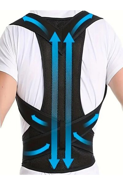 Ankaflex Upright Posture Corset Kyphosis Scoliosis Unisex Adjustable Size Underwire Corset