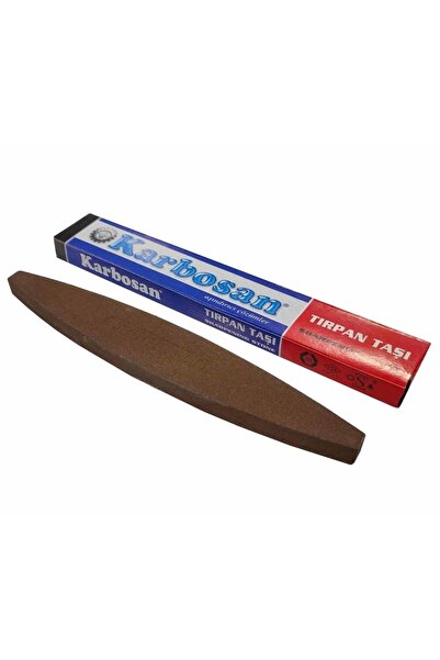 KARBOSAN Tırpan Bileme Taşı 222x13x35mm Balta Orak Nacak Bileme