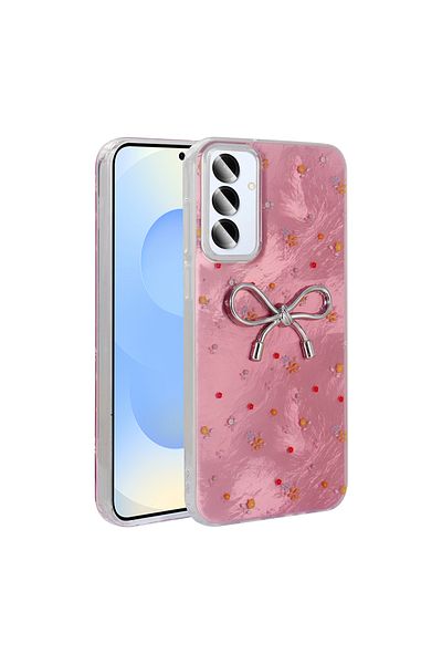 HTstore حافظة A25 متوافقة مع Galaxy مع غطاء سيليكون Zore Ponti لحماية الكاميرا