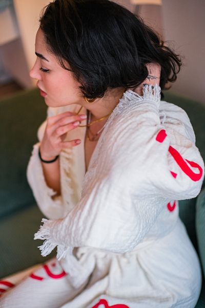 SOLENROSA Cotton Kimono and Dressing Gown, Solenrosa Brand