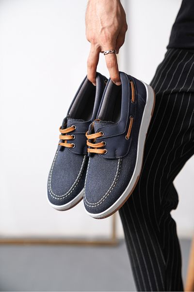 Daxtors Tokyo - Orthopedic Anti-Sweat Linen Men's Classic Shoes, Guaranteed