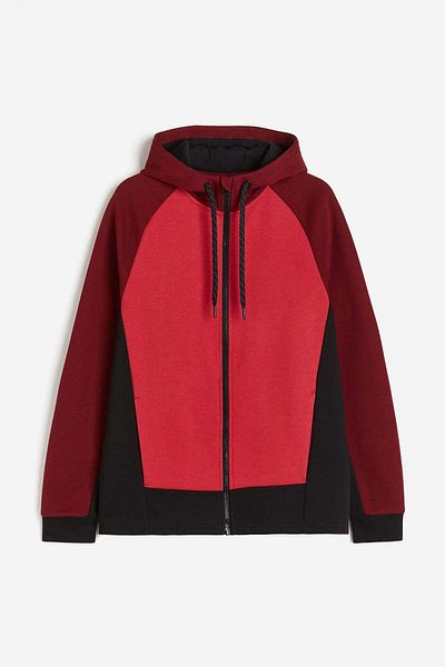 H&M DryMove™ Zip-through sports hoodie
