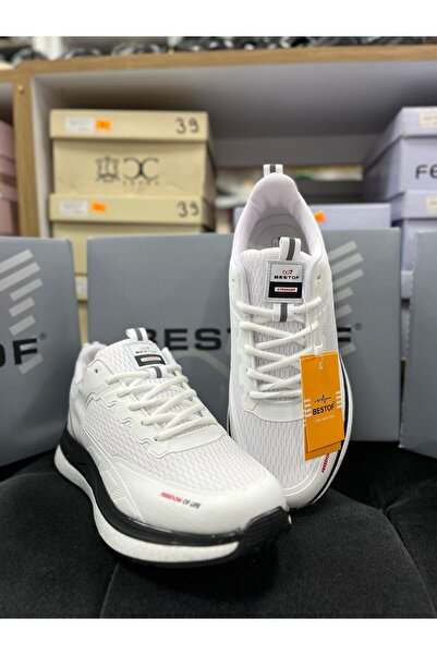 Best Of Bst-644 White Men's Sports Shoes