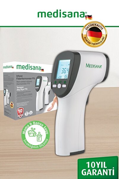 ebebek Hello Baby 10 Yıl Garantili Alından Temassız Kızılötesi Uzaktan Ateş Ö...