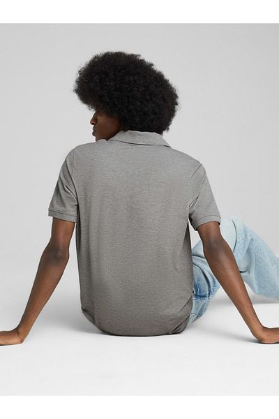 Puma Essential Logo Print Polo Neck T-Shirt