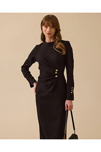 SEÇİL Κομψό φόρεμα Select - Μαύρο 10002511311006