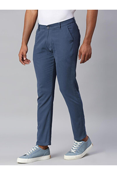 Dennis Lingo By Styli Tapered Fit Cotton Chinos Trousers