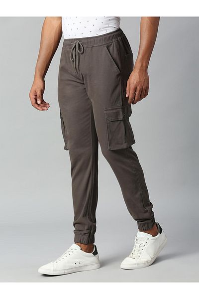 Dennis Lingo By Styli Tapered Fit Cargo Trousers