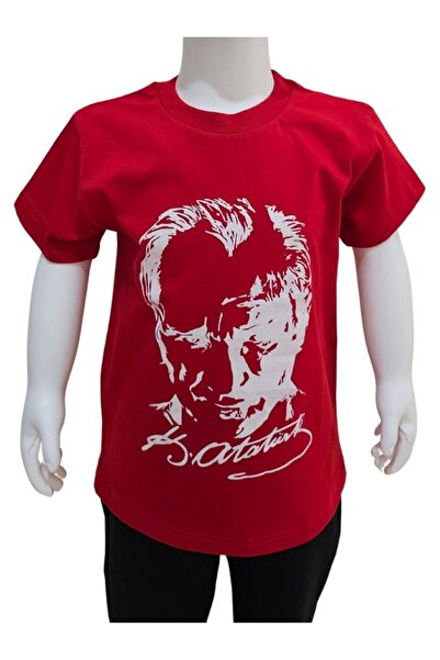 Kostüm Sarayı Ataturk Štampano crvena majica