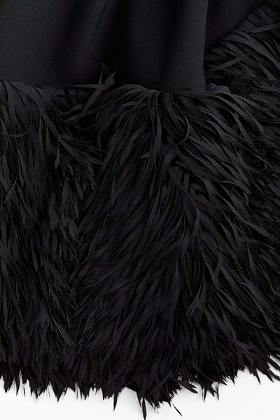 H&M Fringe-hem mini dress