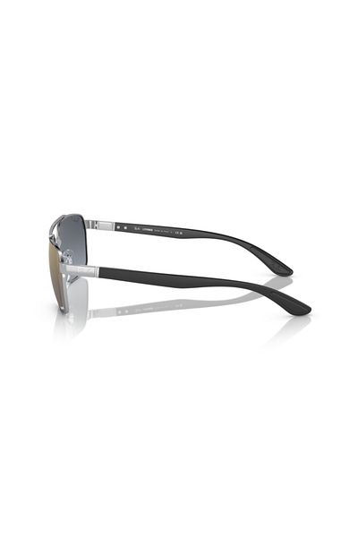 Ray-Ban Ray Ban Man Rectangle Sunglasses- Rb 3701 - Lense Size:59mm - Silver