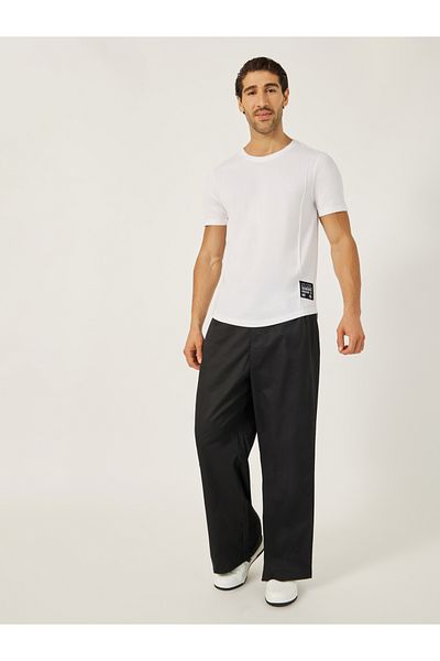 Styli Regular Fit Pintuck U Hem T-Shirt