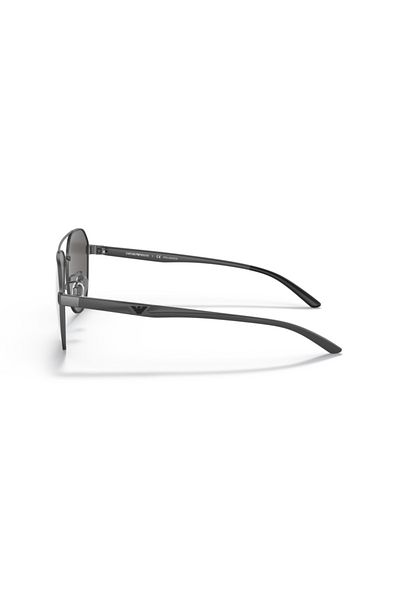 Emporio Armani Man Pilot Sunglasses- Ea 2129d - Lense Size:59mm - Matte Gunmetal