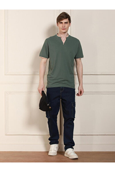 Dennis Lingo By Styli Solid Short Sleeve T-Shirt