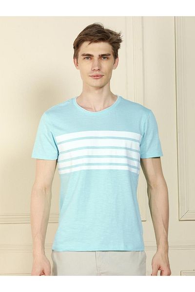 Dennis Lingo By Styli Striped Short Sleeve T-shirt