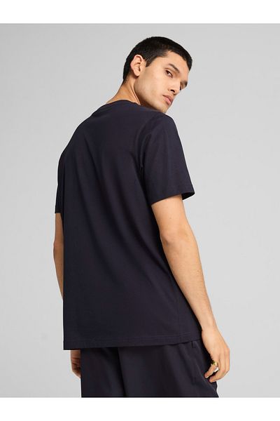 Puma Essential Logo Print Round Neck T-Shirt
