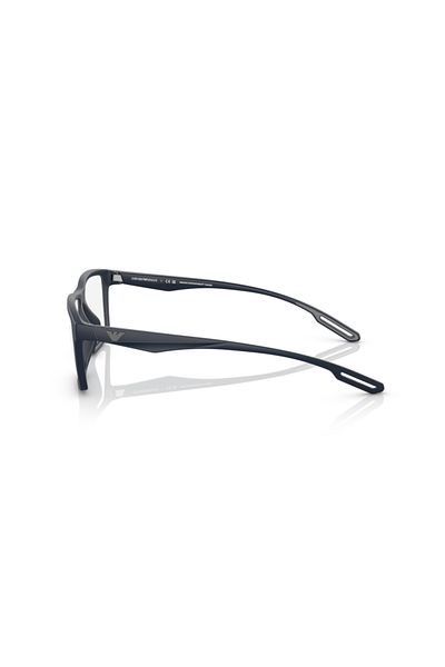 Emporio Armani Man Rectangle Sunglasses- Ea 4189u - Lense Size:55mm - Matte Blue