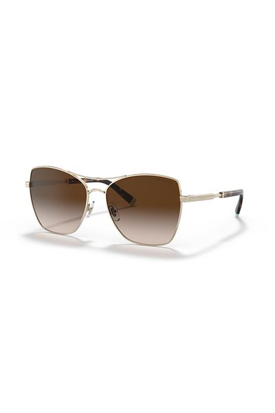 Tiffany model S;TIFFANY;3084, 59, 6021, 3B Aluminum Square Pale gold for Adult Female