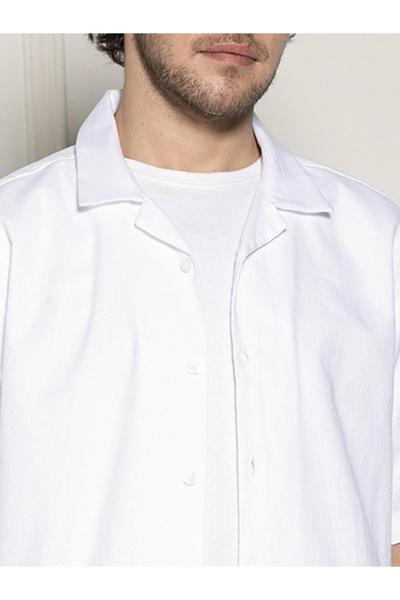 Dennis Lingo By Styli Plain Short Sleeve Casual Shirt