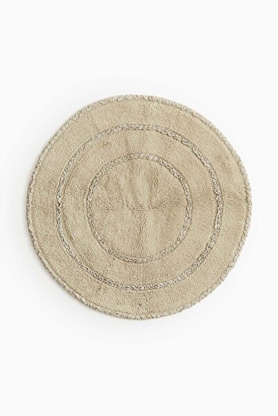 H&M Round cotton bath mat
