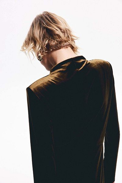 H&M Shoulder-pad mini dress