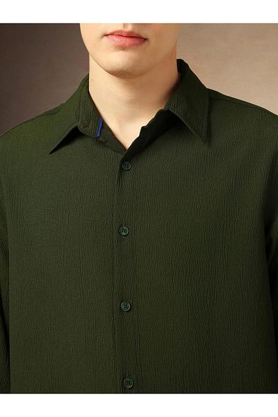 Dennis Lingo By Styli Plain Long Sleeve Button Down Shirt
