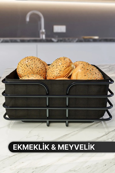 Le Touche Stainless Luxury Gold Bread Basket