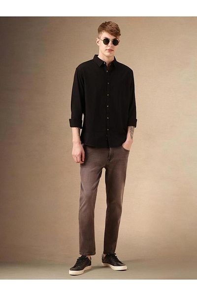 Dennis Lingo By Styli Button Down Collar Regular Fit Shirt