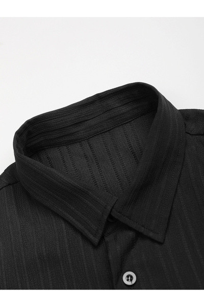 Take Two By Styli Solid Short Sleeve Shirt and Pants Co-Ords