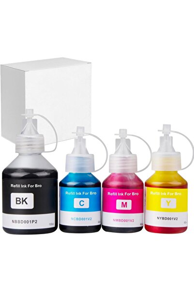 Brother BT5000 BT6000 Muadil Mürekkep Seti DCP-T220 (DCPT220) DCP-T300 (DCPT3...