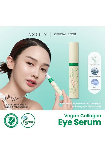 AXIS-Y Vegan Collagen Eye Serum 10ml- 2 Pieces